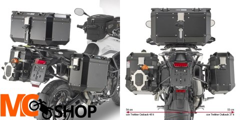 GIVI STELAŻ KUFRÓW BOCZNYCH ONE-FIT CAM TRIUMPH T