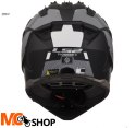 LS2 KASK ADVENTURE MX702 PIONEER II HILL MATT BL/W