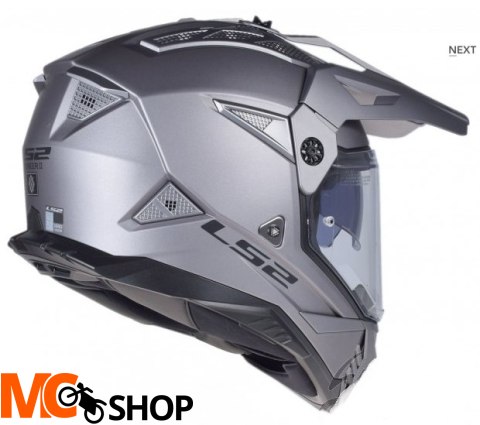 LS2 KASK ADVENTURE MX702 PIONEER II MATT TITAN-06 LS2 KASK ADVENTURE MX702 PIONEER II MATT TITAN-06