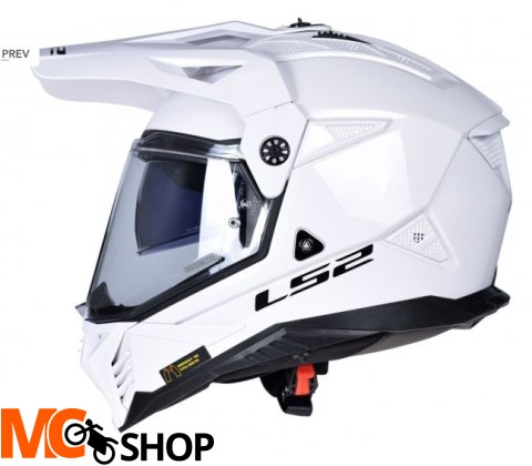 LS2 KASK ADVENTURE MX702 PIONEER II WHITE -06 LS2 KASK ADVENTURE MX702 PIONEER II WHITE -06