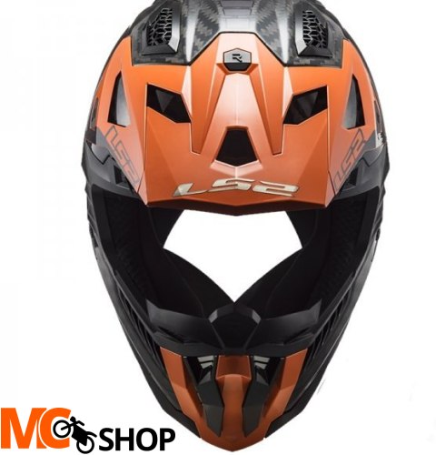 LS2 KASK CROSS MX703 C X-FORCE VICTORY TITAN ORANG LS2 KASK CROSS MX703 C X-FORCE VICTORY TITAN ORANG