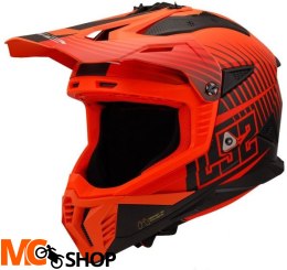 LS2 KASK CROSS MX708 FAST II DUCK MATT ORANGE RED