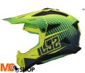 LS2 KASKCROSS MX708 FAST II DUCK MATT H-V GRE YEL