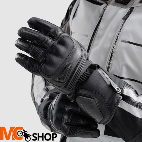 REBELHORN RĘKAWICE SKÓRZANO-TEKST SUMMIT WP BLACK