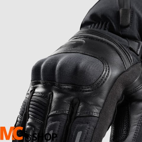 REBELHORN RĘKAWICE SKÓRZANO-TEKST SUMMIT WP BLACK