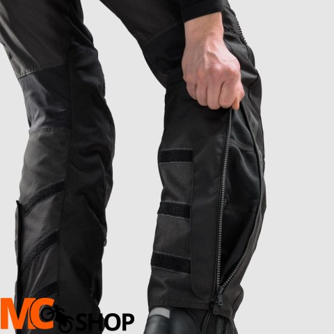 REBELHORN SPODNIE MOTOC TEKSTYLNE HIKER IV BLACK REBELHORN SPODNIE MOTOC TEKSTYLNE HIKER IV BLACK