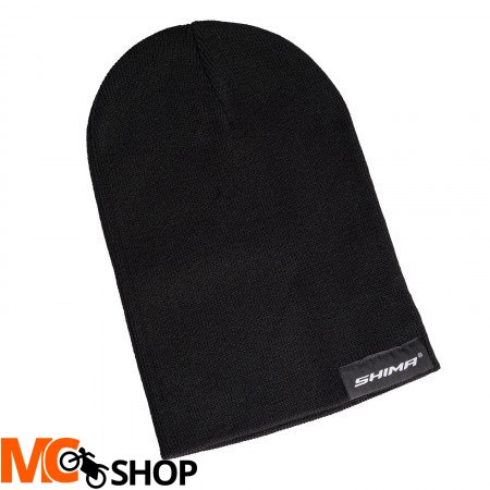 SHIMA CZAPKA CODZIENNA EKSPO_BEANIE_LABEL_BLACK SHIMA CZAPKA CODZIENNA EKSPO_BEANIE_LABEL_BLACK