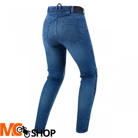 SHIMA JEANSY MOTOCYKLOWE METRO LADY PNT BLUE
