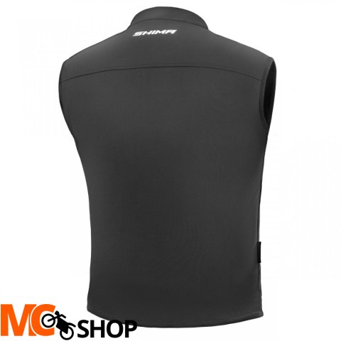 SHIMA KAMIZELKA MOTOCYKLISTY WINDBREAKER BLACK SHIMA KAMIZELKA MOTOCYKLISTY WINDBREAKER BLACK