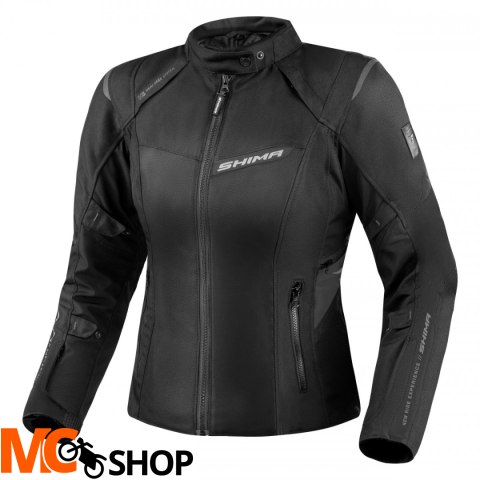 SHIMA KURTKA MOTOCYKLOWA RUSH 2.0 LADY JKT BLK SHIMA KURTKA MOTOCYKLOWA RUSH 2.0 LADY JKT BLK
