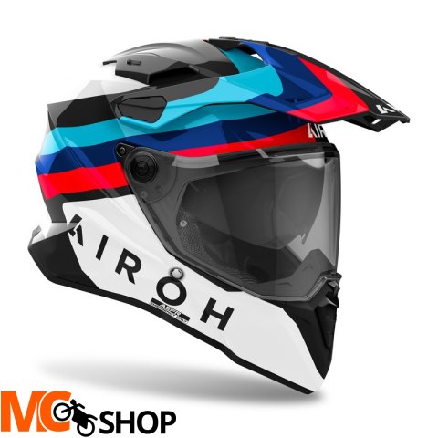 AIROH KASK DUALE COMMANDER 2 DOOM BLACK GLOSS AIROH KASK DUALE COMMANDER 2 DOOM BLACK GLOSS