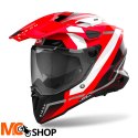 AIROH KASK DUALE COMMANDER 2 MAVICK RED GLOSS