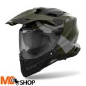 AIROH KASK DUALE COMMANDER 2 MILITARY GREEN MATT