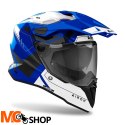 AIROH KASK DUALE COMMANDER 2 REVEAL BLUE GLOSS