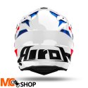 AIROH KASK DUALE COMMANDER 2 REVEAL BLUE/RED GLOSS