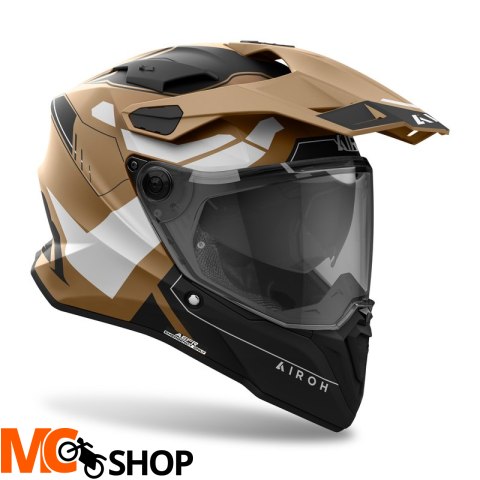 AIROH KASK INTEGRALNY COMMANDER 2 REVEAL SAND MATT AIROH KASK INTEGRALNY COMMANDER 2 REVEAL SAND MATT