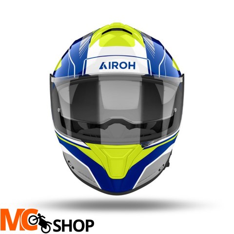 AIROH KASK INTEGRALNY SPARK 2 CHRONO BLUE/YELLOW G AIROH KASK INTEGRALNY SPARK 2 CHRONO BLUE/YELLOW G