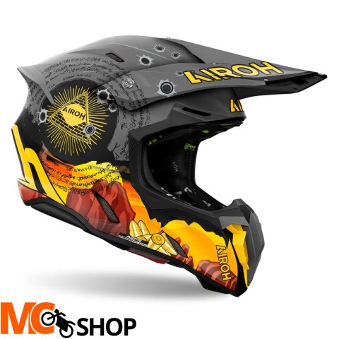 AIROH KASK OFF-ROAD TWIST 3 ADVENTURE MATT AIROH KASK OFF-ROAD TWIST 3 ADVENTURE MATT