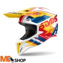AIROH KASK OFF-ROAD WRAAAP 6DAYS SPAIN 2024 GLOSS