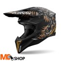 AIROH KASK OFF-ROAD WRAAAP CYBORG MATT