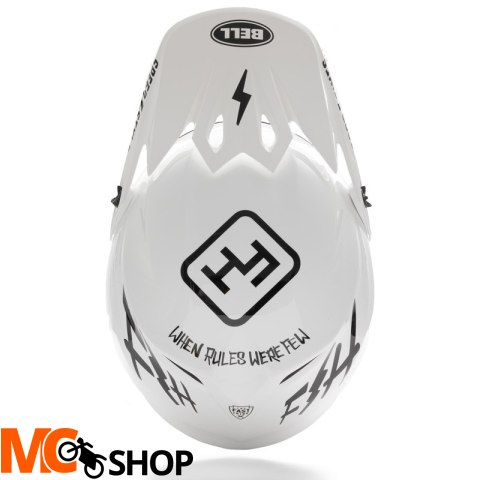 BELL KASK OFF-ROAD MX-9 MIPS FASTHOUSE WHITE/BLACK BELL KASK OFF-ROAD MX-9 MIPS FASTHOUSE WHITE/BLACK