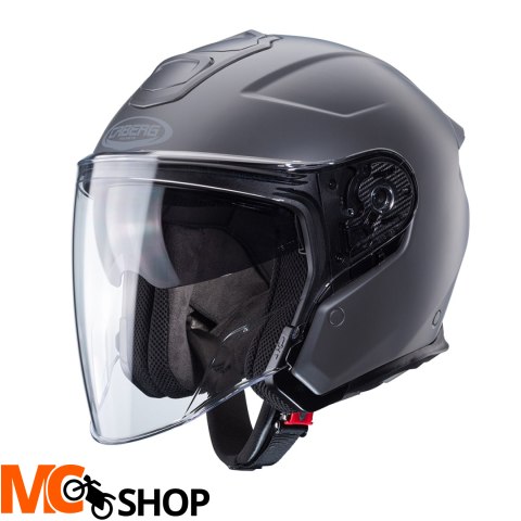 CABERG KASK JET FLYON II MATT GREY SZARY MAT CABERG KASK JET FLYON II MATT GREY SZARY MAT