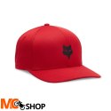 FOX CZAPKA Z DASZKIEM HEAD TECH FLEXFIT FLAME RED