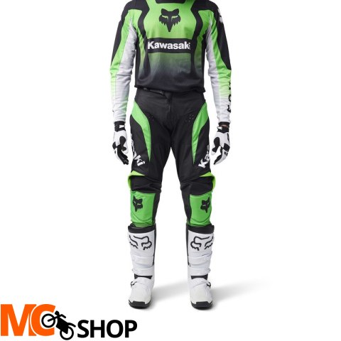 FOX SPODNIE OFF-ROAD 180 KAWASAKI FLUORESCENT GREE FOX SPODNIE OFF-ROAD 180 KAWASAKI FLUORESCENT GREE