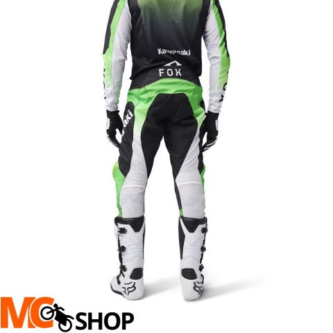 FOX SPODNIE OFF-ROAD 180 KAWASAKI FLUORESCENT GREE FOX SPODNIE OFF-ROAD 180 KAWASAKI FLUORESCENT GREE