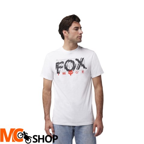 FOX T-SHIRT ENERGY PREM TEE OPTIC WHITE FOX T-SHIRT ENERGY PREM TEE OPTIC WHITE