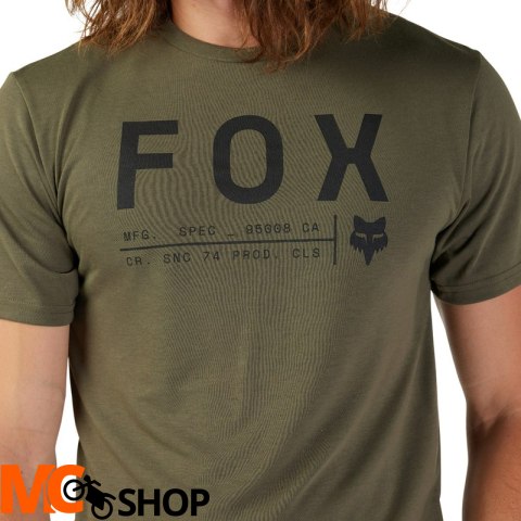 FOX T-SHIRT NON STOP TECH OLIVE GREEN FOX T-SHIRT NON STOP TECH OLIVE GREEN