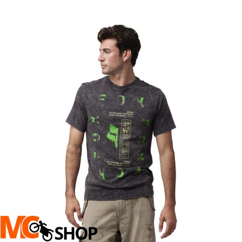 FOX T-SHIRT THROTTLE PREM BLACK FOX T-SHIRT THROTTLE PREM BLACK