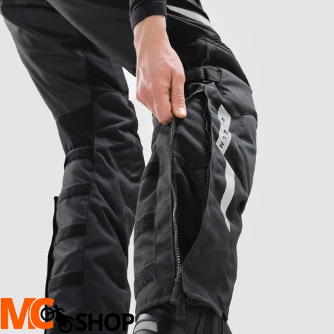 REBELHORN SPODNIE TEKSTYLNE CUBBY V BLACK/GREY REBELHORN SPODNIE TEKSTYLNE CUBBY V BLACK/GREY