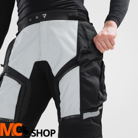 REBELHORN SPODNIE TEKSTYLNE CUBBY V BLACK/GREY REBELHORN SPODNIE TEKSTYLNE CUBBY V BLACK/GREY