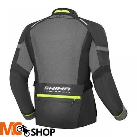 SHIMA KURTKA MOTOCYKLOWA ALPHA MEN JKT FLUO SHIMA KURTKA MOTOCYKLOWA ALPHA MEN JKT FLUO