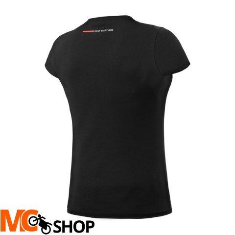 SHIMA T-SHIRT TRACKER LADY BLACK SHIMA T-SHIRT TRACKER LADY BLACK