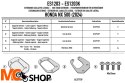 GIVI POSZERZENIE DODATKOWE STOPKI HONDA nX 500 GIVI POSZERZENIE DODATKOWE STOPKI HONDA nX 500