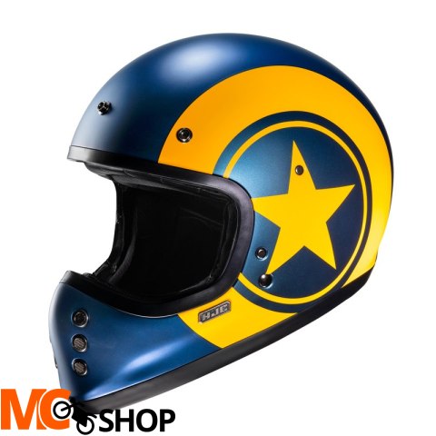 HJC KASK INTEGRACYJNY V60 NYX BLUE/YELLOW HJC KASK INTEGRACYJNY V60 NYX BLUE/YELLOW