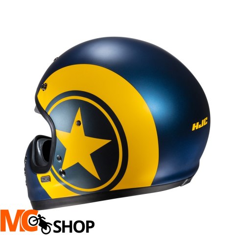 HJC KASK INTEGRACYJNY V60 NYX BLUE/YELLOW HJC KASK INTEGRACYJNY V60 NYX BLUE/YELLOW