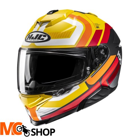 HJC KASK INTEGRALNY I71 VIZ YELLOW/RED