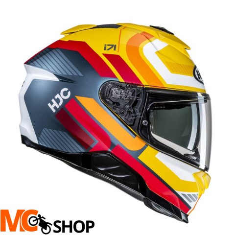 HJC KASK INTEGRALNY I71 VIZ YELLOW/RED