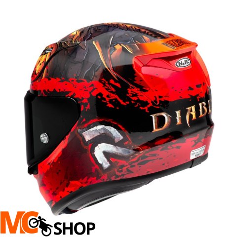 HJC KASK INTEGRALNY RPHA12 DIABLO BLIZZARD RED HJC KASK INTEGRALNY RPHA12 DIABLO BLIZZARD RED