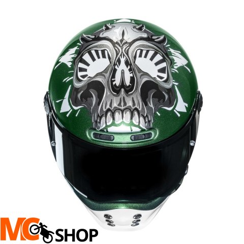 HJC KASK INTEGRALNY V10 CRANIA GREEN/WHITE HJC KASK INTEGRALNY V10 CRANIA GREEN/WHITE
