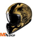 HJC KASK INTEGRALNY V60 FLAME BLACK/GOLD