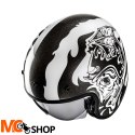 HJC KASK OTWARTY V31 FLAME WHITE/BLACK HJC KASK OTWARTY V31 FLAME WHITE/BLACK