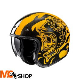 HJC KASK OTWARTY V31 FLAME YELLOW/BLACK