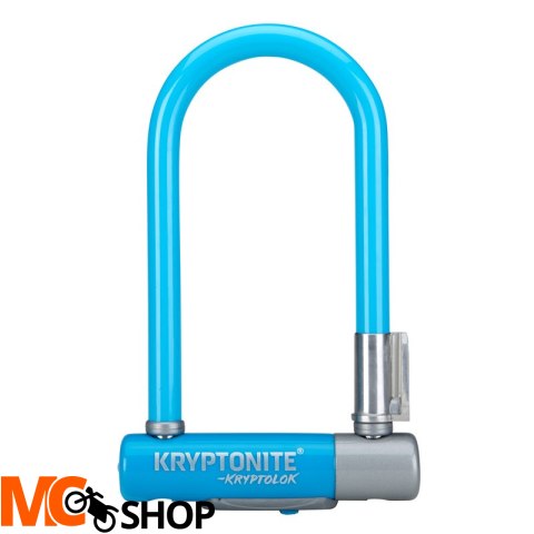 KRYPTONITE ZAPIĘCIE U-LOCK KRYPTOLOK MINI-7 LIGHT BLUE KRYPTONITE ZAPIĘCIE U-LOCK KRYPTOLOK MINI-7 LIGHT BLUE