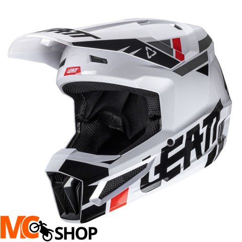 LEATT KASK OFF-ROAD MOTO 2.5 V25 WHITE LEATT KASK OFF-ROAD MOTO 2.5 V25 WHITE