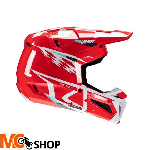 LEATT KASK OFF-ROAD Z GOGLAMI KIT MOTO 3.5 V25 RED LEATT KASK OFF-ROAD Z GOGLAMI KIT MOTO 3.5 V25 RED