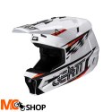 LEATT KASK OFF-ROAD Z GOGLAMI KIT MOTO 3.5 V25 WHI